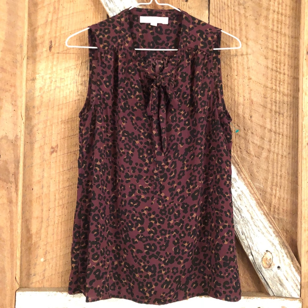 Loft Leopard Dress Tank